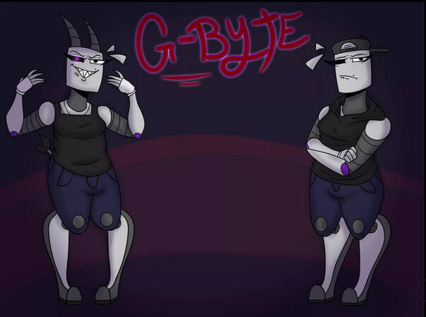 Gbyte&#39;s third designs. Corrupted with the Virus.
